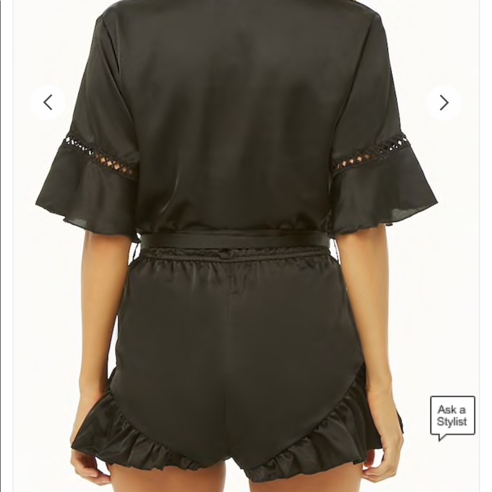 NEW Silk Romper - Picture 4 of 5